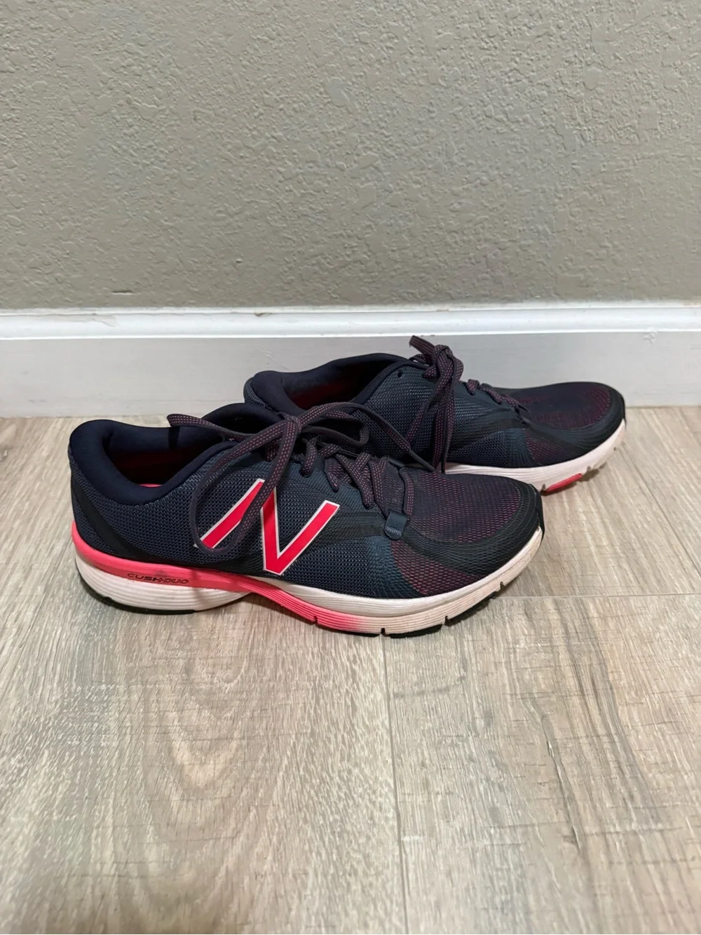 New Balance WX88BO Cush+ Duo Running Shoes Women’s 8.5 Black Pink